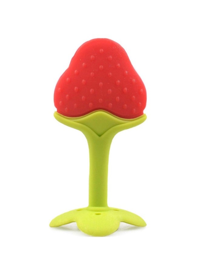 The Little Lookers Combo Silicone Fruit Shape Teether For Baby Toddlers Infants Children (Pack Of 3) (Color 3)  - Image 5