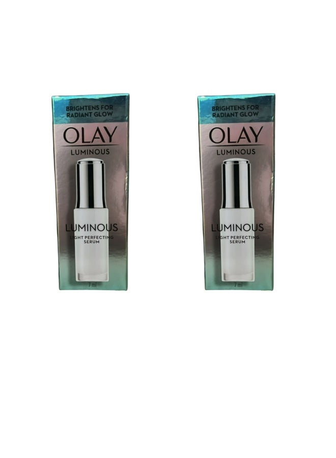 Olay Luminous Light Perfecting Essence Olay Serum Reduce Dark Circles 7 ml 2 pcs