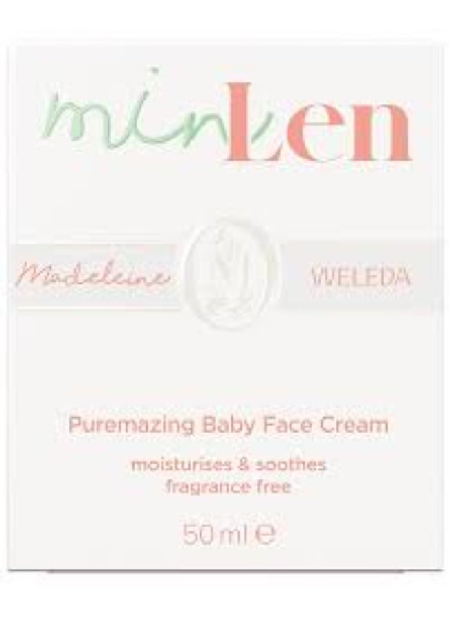 minLen Puremazing baby Face Cream 50ml - Image 2