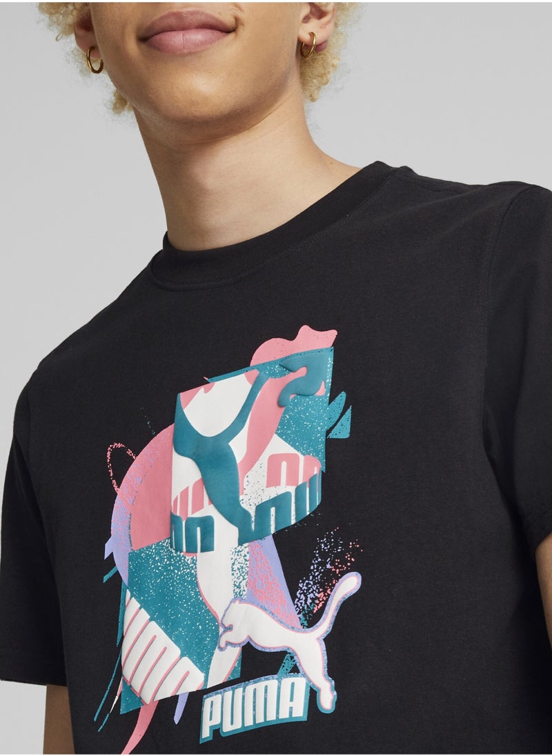 PUMA - Fandom Graphic Mens Shortsleeve T-shirt - Image 1