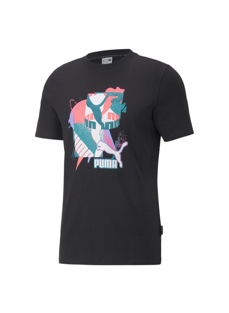 PUMA - Fandom Graphic Mens Shortsleeve T-shirt - Image 1