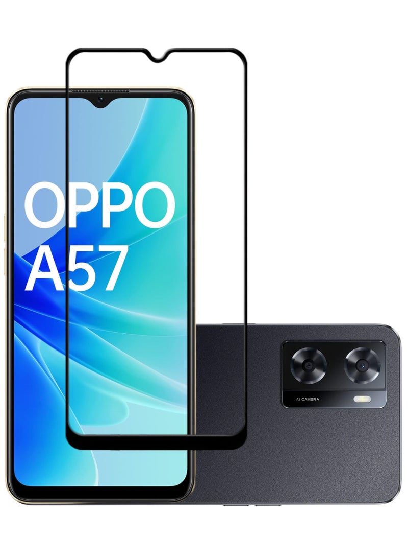 ACLIX Antistatic ESD Dustproof Premium Quality High Definition Tempered Glass Screen Protector Designed For Oppo A57 - Image 1