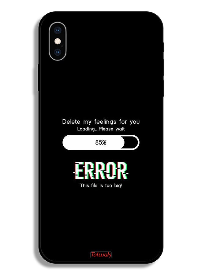 Tolwak Apple iPhone XS Protective Case Delete My Feelings For You - Image 2