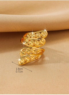 GOLDMAX 21k Gold Plated Ring For Women One Size  - Image 4