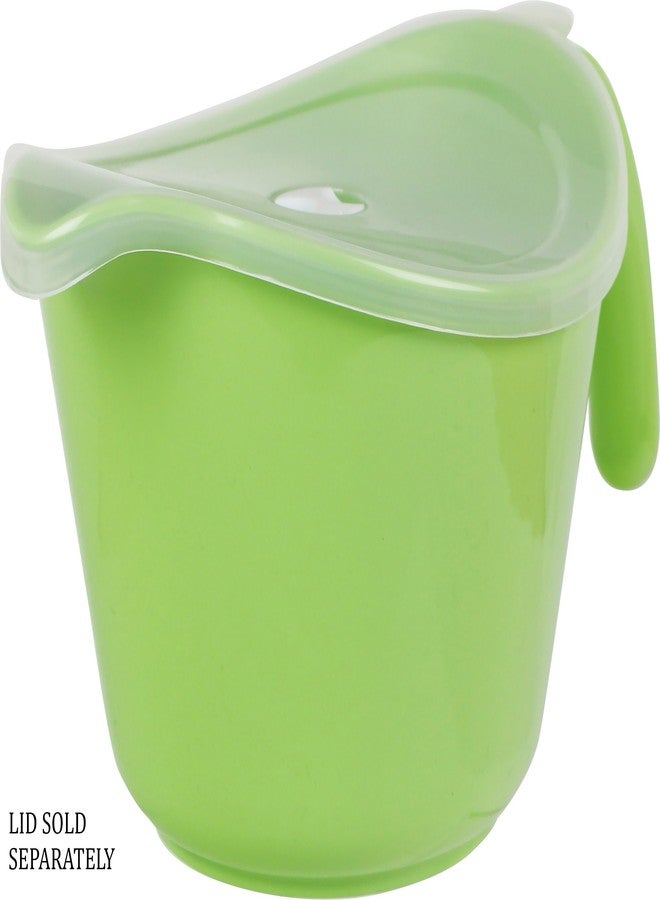 Reston Lloyd Batter Mixing Bowl with Pour Spout, 2 Quart, Heavy Duty BPA-Free Plastic - Microwave & Dishwasher Safe, Non-Slip Base, Ergonomic Space Saving Detachable Handle - Image 4