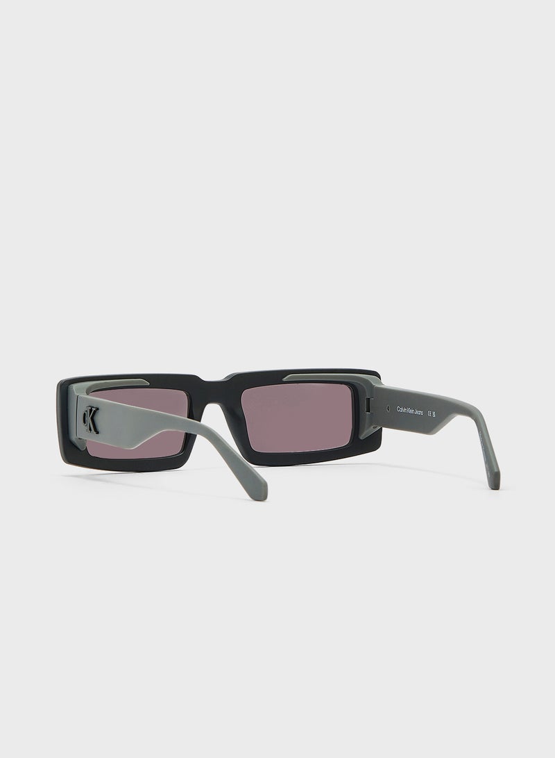Calvin Klein Jeans Rectangle Sunglasses  - Image 3