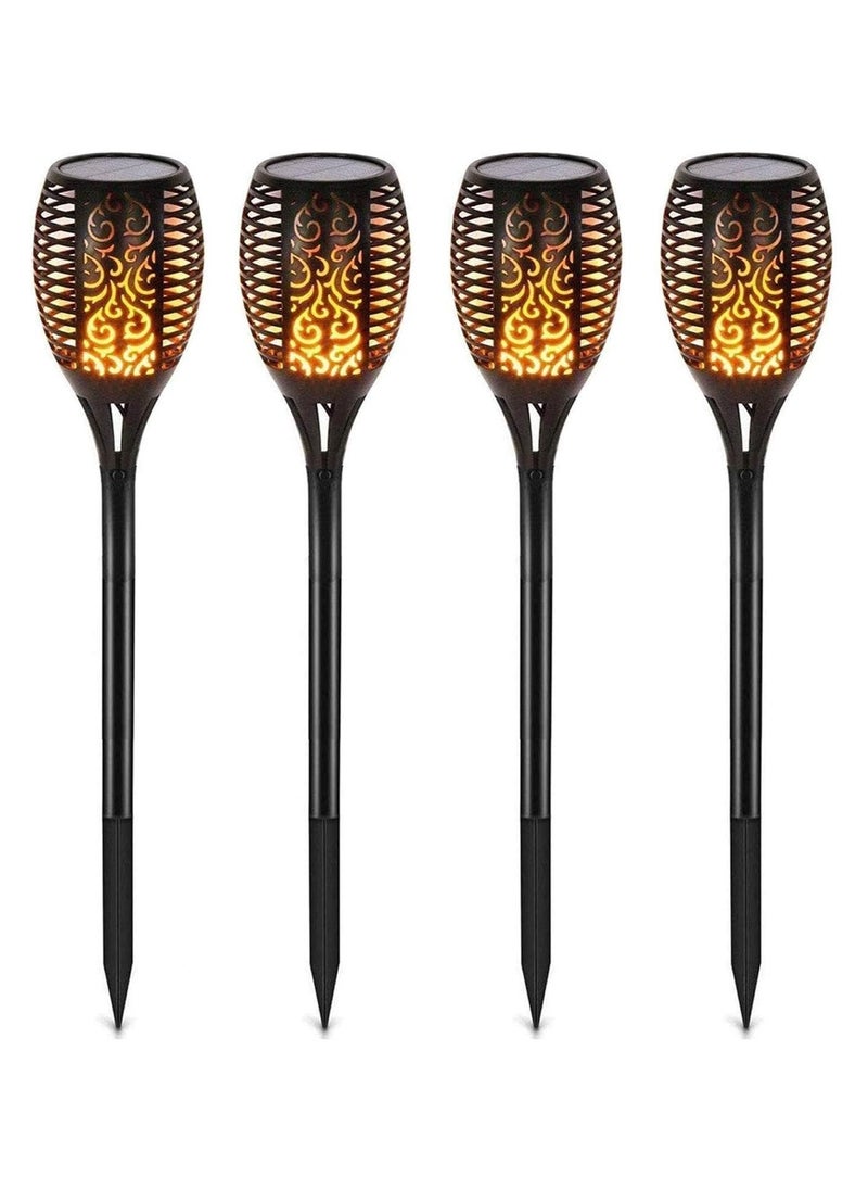 DubaiGallery Solar Flame LED Light Flickering Flame Light Solar Light Decoration Light for Garden & Lawn Light Outdoor Night Light  - Image 4