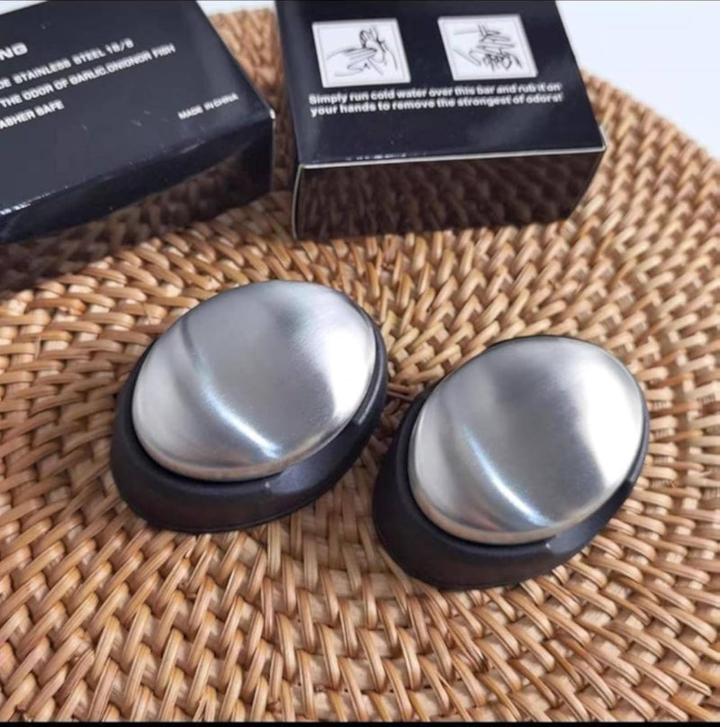 Dollar for Improt Metal Odor Eliminating Soap - Instant Magic of Herring and Fiskh Hand Cleansing! Metal Effective Against Odor, Does Not Melt and Long Lasting. with Use Holder | By Generic