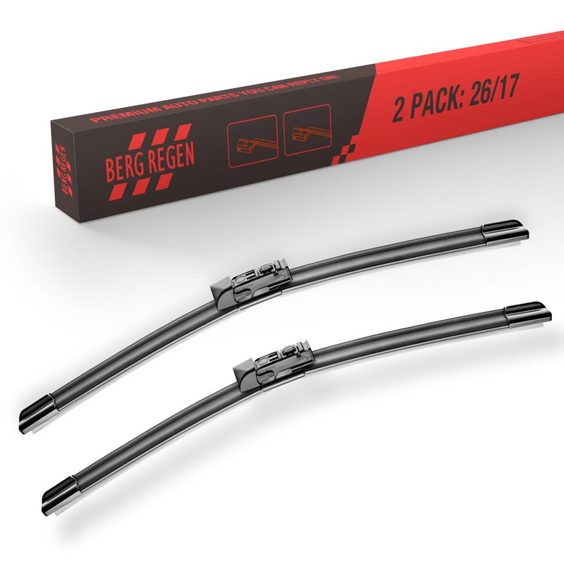 BERG REGEN 2617 Windshield Wiper Blades Replacement for Subaru Forester 20192023 Impreza 20172024 Genuine OEM Quality Set of 2