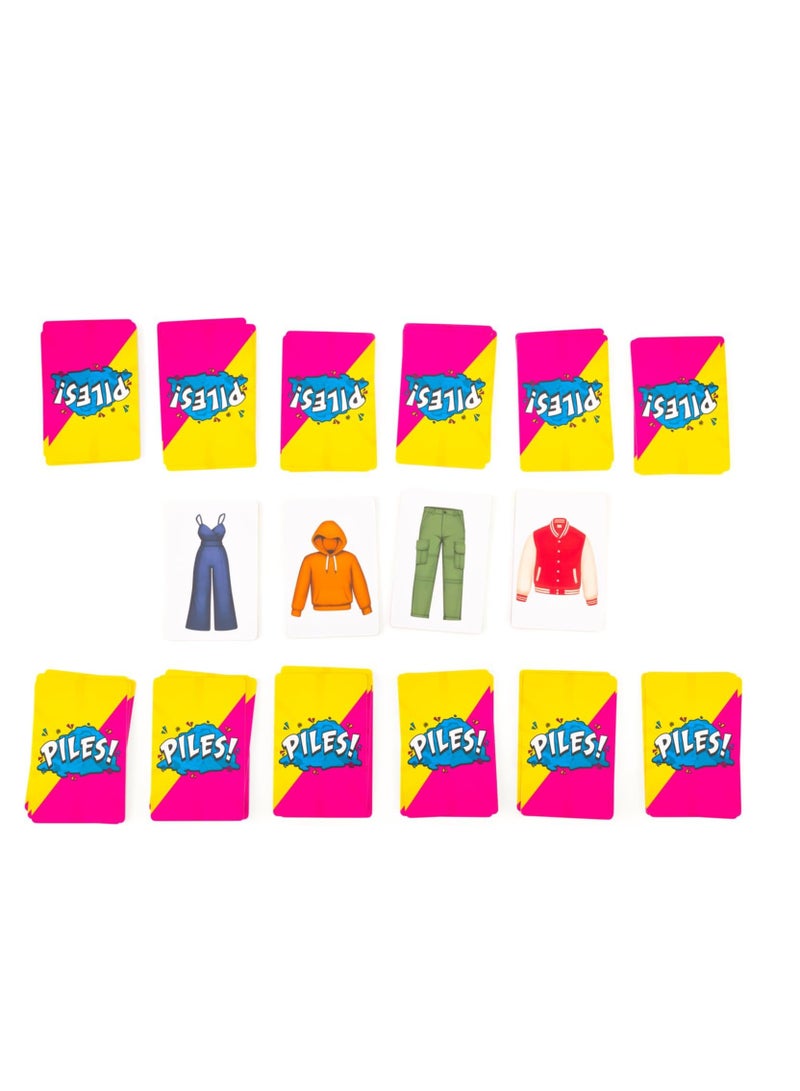 Piles Card Games – Family Games  – Games for Adults – Family Game Night – Travel Games – Party Games – Memory Games – 10 Mins  - Image 4