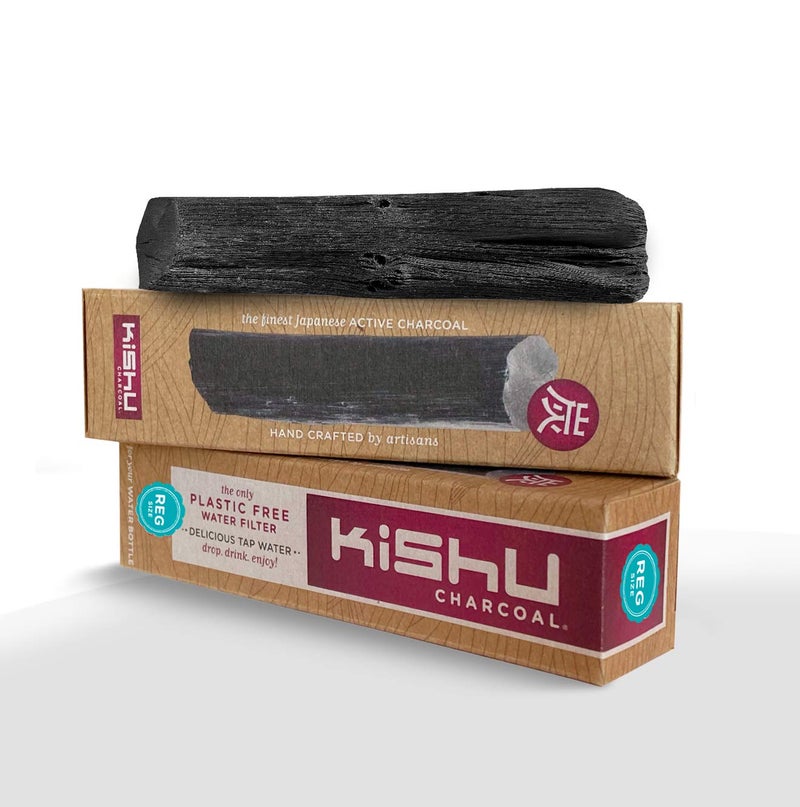 Kishu Charcoal  Activated Charcoal Water Filter for Pitchers 2pack