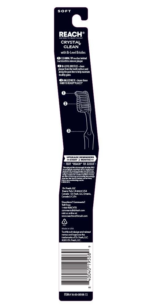 Reach Crystal Clean Soft Adult Toothbrush - Image 3