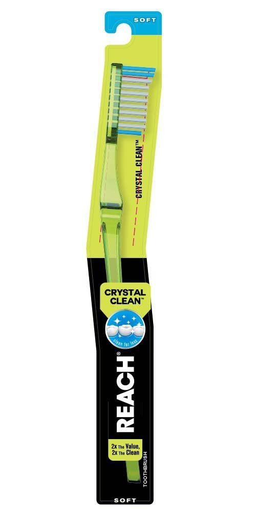Reach Crystal Clean Soft Adult Toothbrush - Image 2