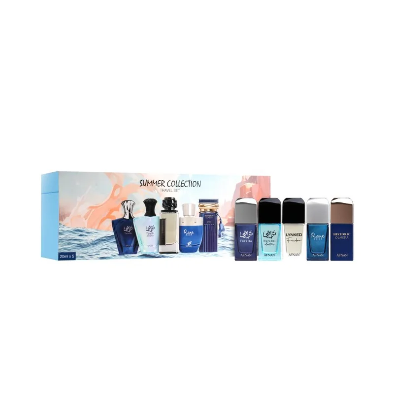 Afnan Summer Collection Travel Set Eau de Parfum for Unisex (Set of 5x20ml)