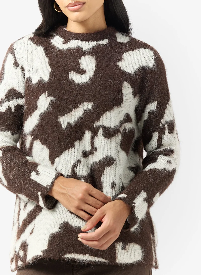 ONLY  Crew Neck Pullover Sweater for Women | Best Price UAE