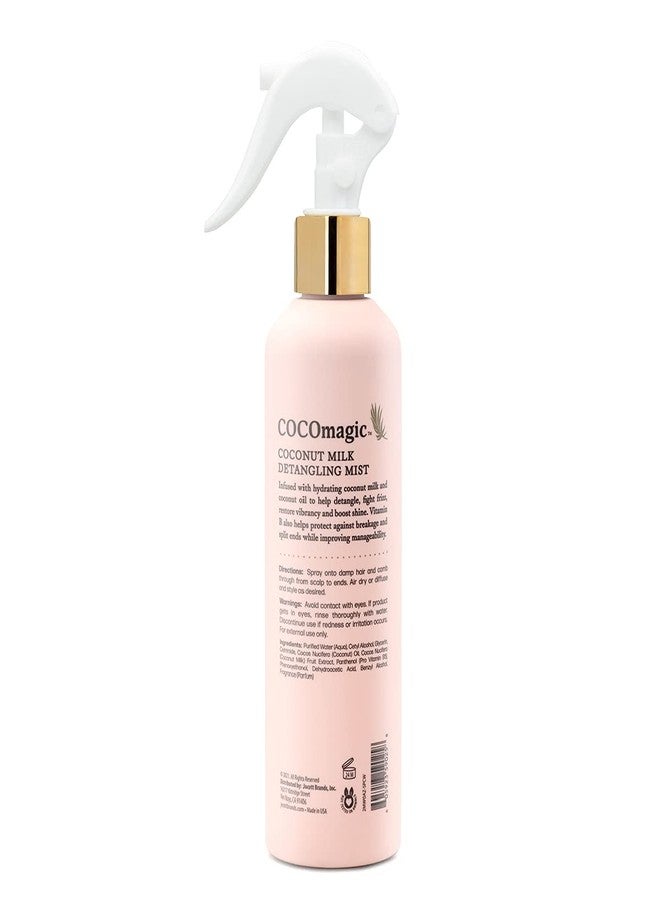 Cocomagic Coconut Milk Detangling Mist | Extra Moisturizing Leave-in Detangler | Restore Vibrancy and Boost Shine | Non-Greasy Formula | Paraben Free, Cruelty Free, Made in USA (8 oz) - Image 2