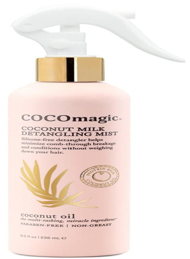 Cocomagic Coconut Milk Detangling Mist | Extra Moisturizing Leave-in Detangler | Restore Vibrancy and Boost Shine | Non-Greasy Formula | Paraben Free, Cruelty Free, Made in USA (8 oz) - Image 1