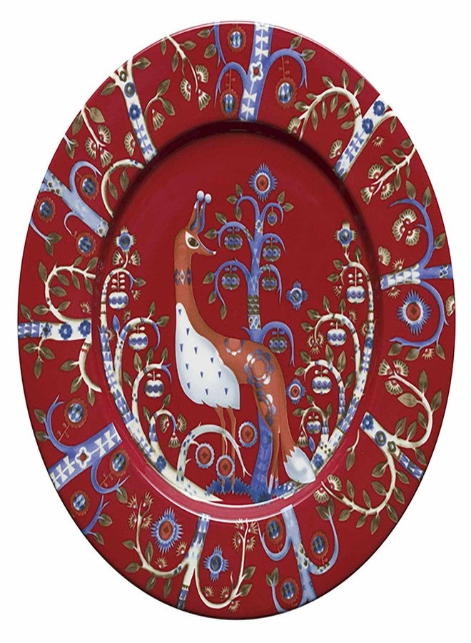 iittala Taika red Salad Plate 22cm - Image 1