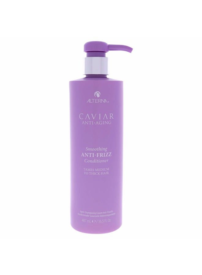 ALTERNA CAVIAR Anti-Aging Smoothing Anti-Frizz Conditioner 16.5 Fl Oz| For Medium, Thick Hair | Smooths Hair, Tames Frizz | Sulfate Free - Image 1