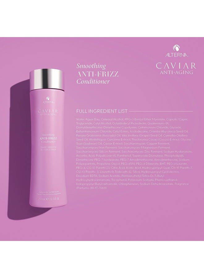 ALTERNA CAVIAR Anti-Aging Smoothing Anti-Frizz Conditioner 16.5 Fl Oz| For Medium, Thick Hair | Smooths Hair, Tames Frizz | Sulfate Free - Image 4