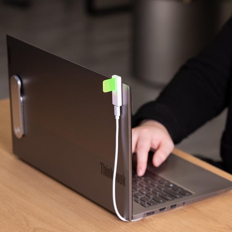 LUXAFOR Flag 2 - 2nd Generation Busy LED Light - Office Status and Availability Indicator - Avoid Workplace Distractions and Increase Productivity (White) - Image 5