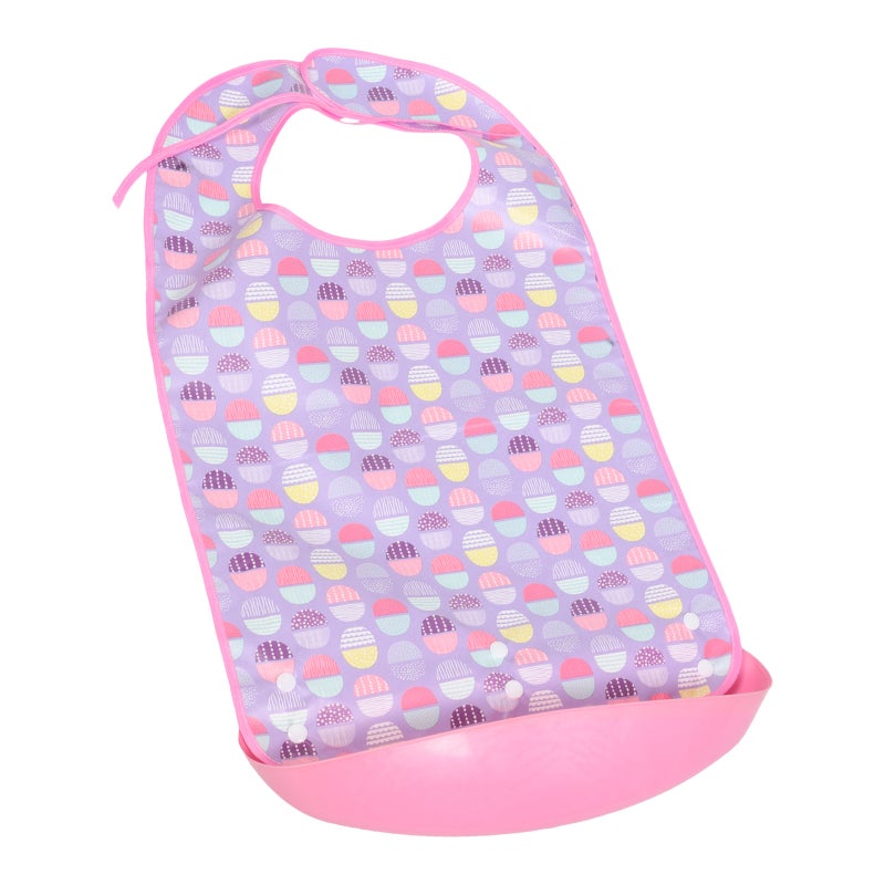 Adult Bibs: Washable Clothing Protector with Reusable Feeding Bib for Adult Senior Elderly Disable - Image 3