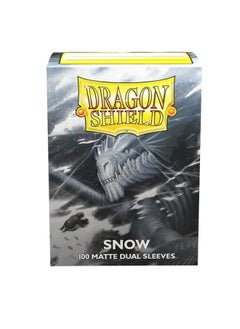 Arcane Tinmen Dragon Shield Standard Size Card Sleeves â€“ Matte Dual Snow 100CT â€“ MTG Card Sleeves are Smooth & Tough â€“ Compatible with Pokemon, Yugioh, & Magic The Gathering  - Image 4