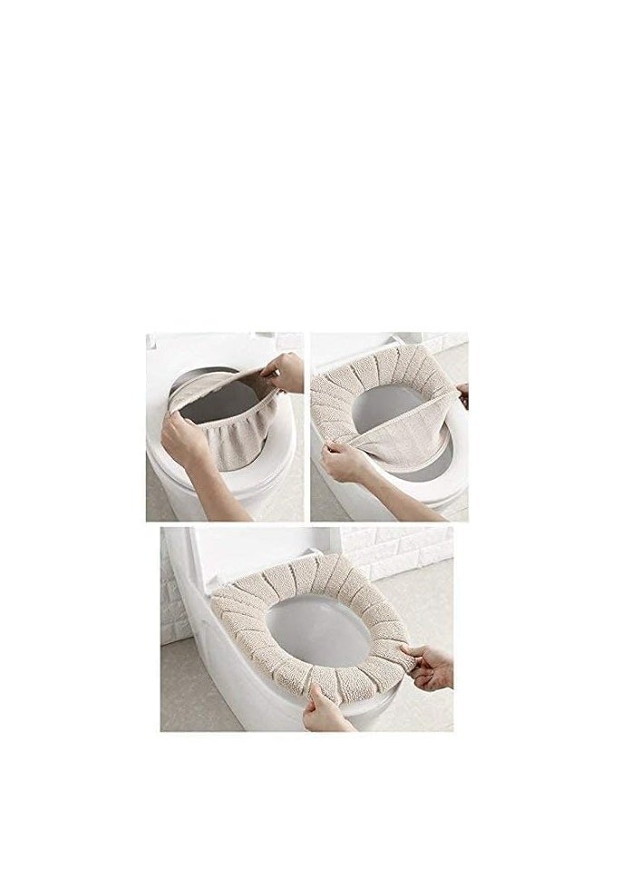 Toilet Seat Cover with Thick and Warm Cushions - 2 Pieces - pzsku/ZAF3230138A9F6140362EZ/45/_/1738351026/ab9e08e0-5bd0-4552-b8bc-d3af8bd984b8