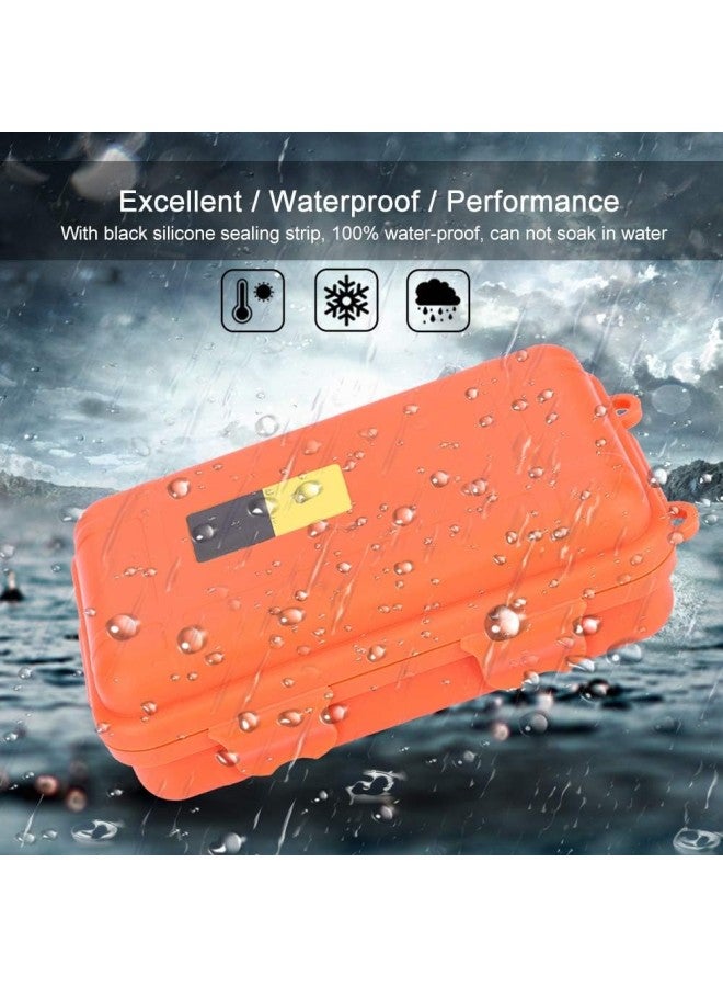 Survival Storage Case, Shockproof Sealed Dry Storage Box Waterproof Container for Outdoor Hiking and Camping  - Image 2
