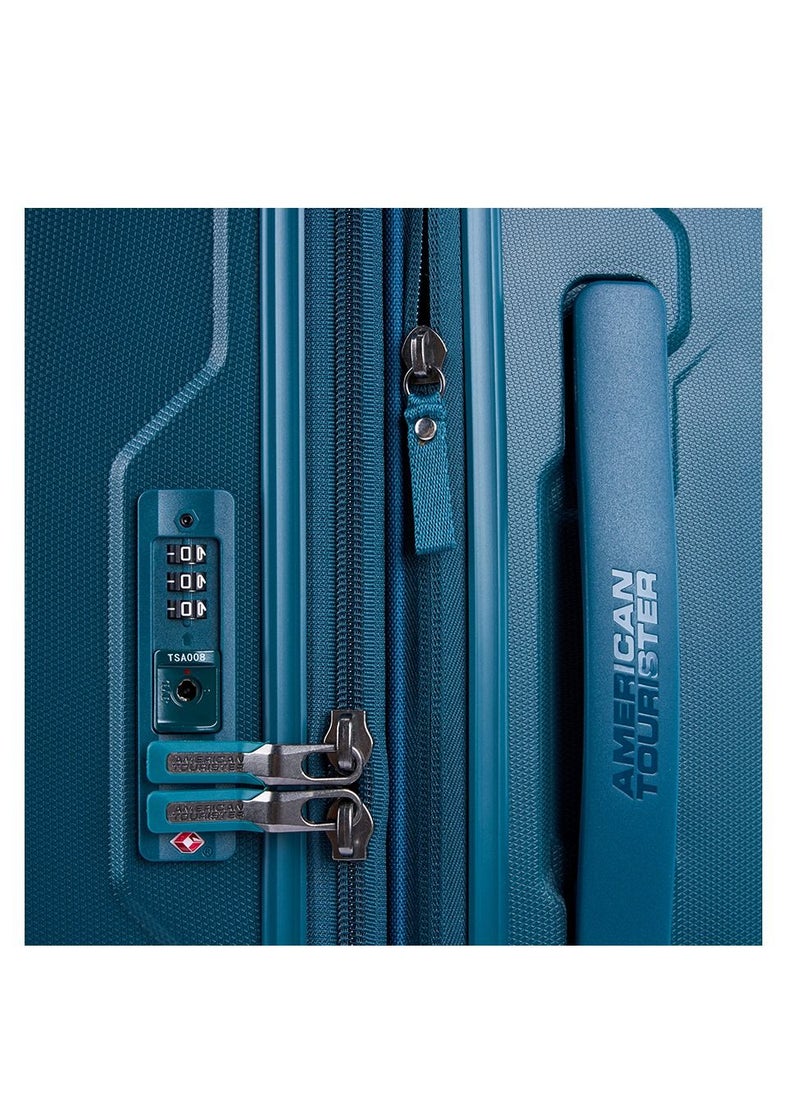 AMERICAN TOURISTER ARGYLE hard spinner luggage 55cm TSA 55cm -Teal  - Image 4