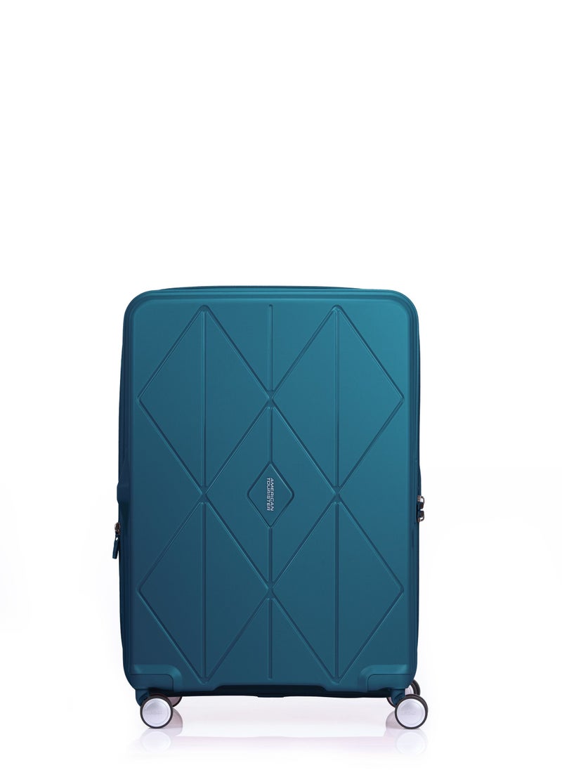 AMERICAN TOURISTER ARGYLE hard spinner luggage 55cm TSA 55cm -Teal  - Image 1