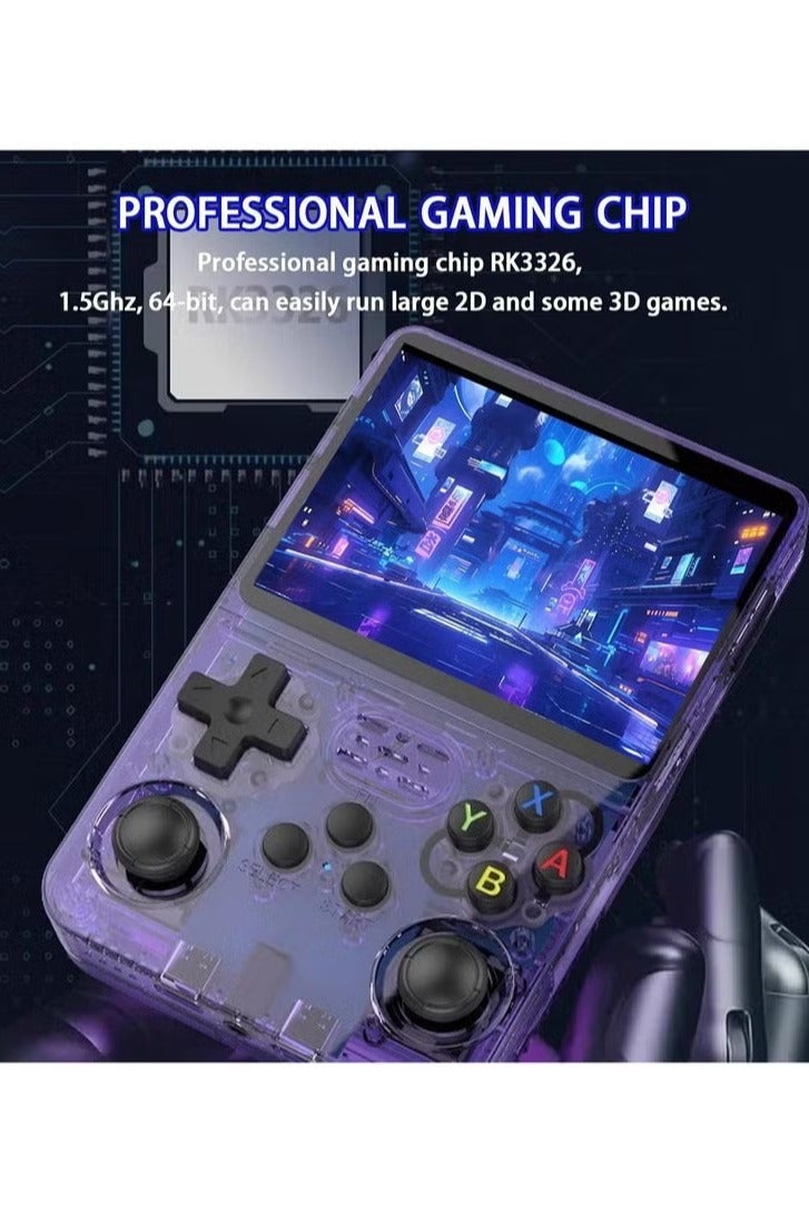 R36S Retro Handheld Gaming Console | 30,000+ Classic Games | 3.5" IPS HD Screen | Linux Dual System | 3500mAh Battery | Portable Video Game Player for Kids & Adults - Image 4