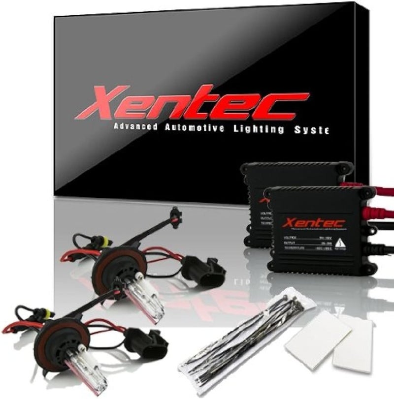 Xentec H13 (9008) 6000K Hi/Lo HID Xenon Bulb Bundle with 55W EP Alloy Slim Ballast - Image 1