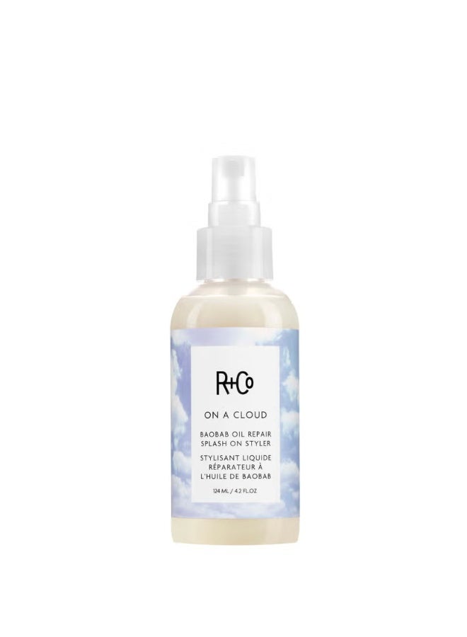 R+Co ON A CLOUD Baobab Oil Repair Splash on Styler 124ml - Image 4
