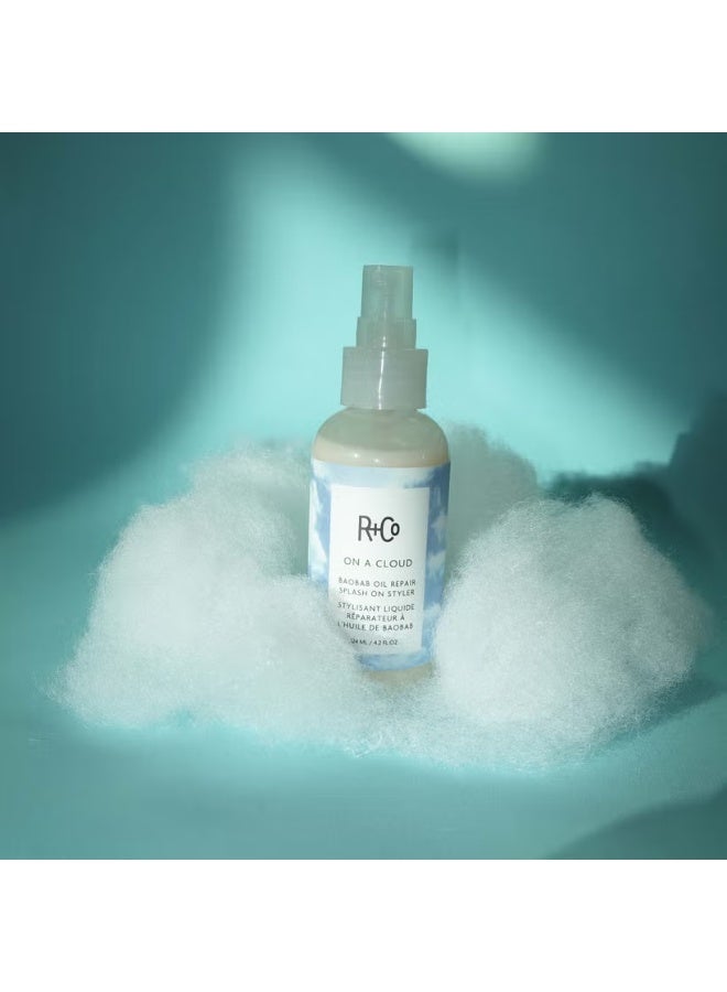 R+Co ON A CLOUD Baobab Oil Repair Splash on Styler 124ml - Image 3