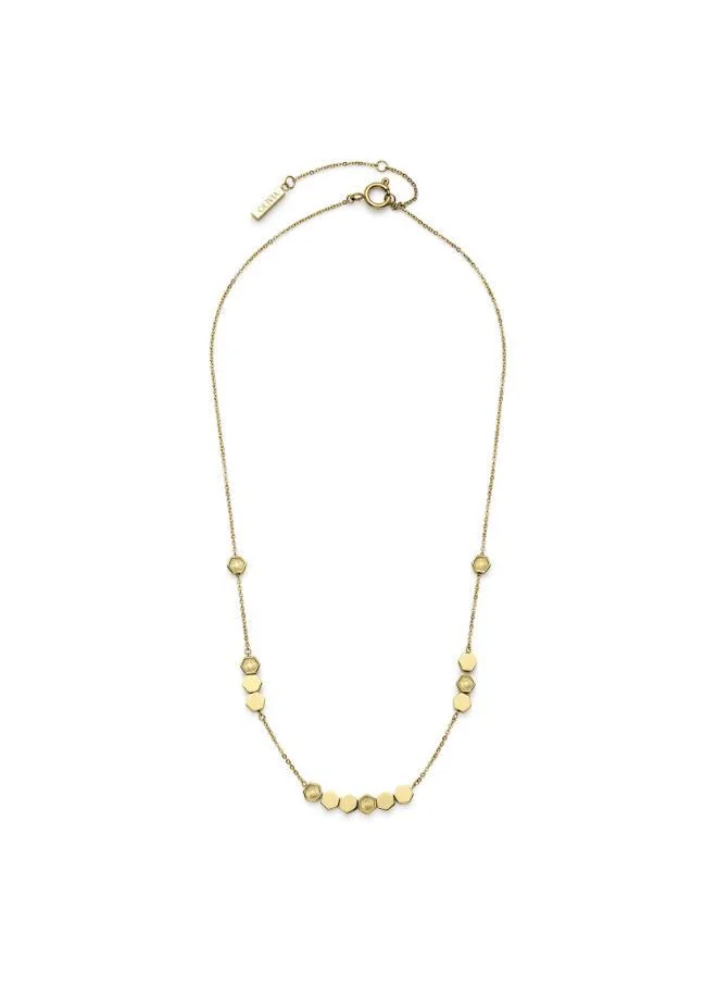 OLIVIA BURTON Ob Signature Petite Honeycomb Long Necklace
