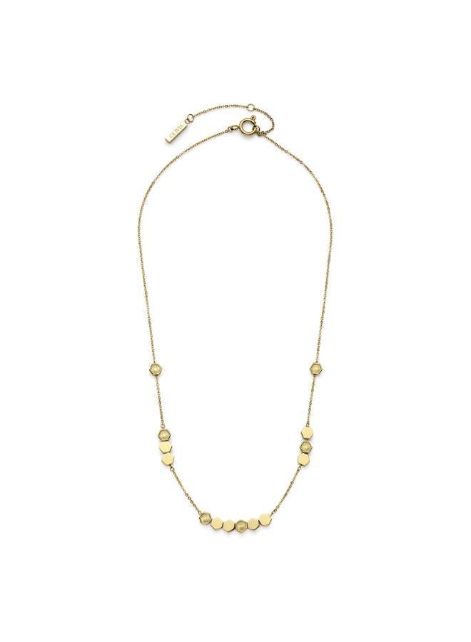 OLIVIA BURTON Ob Signature Petite Honeycomb Long Necklace  - Image 2