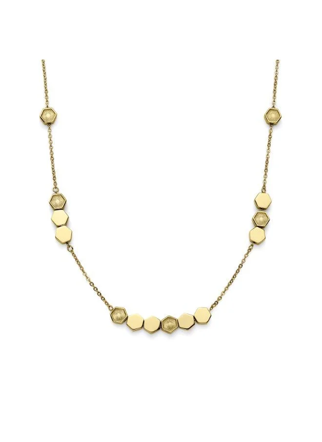 OLIVIA BURTON Ob Signature Petite Honeycomb Long Necklace