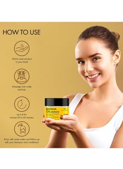 Botanic Hearth Botanic Hearth Batana Oil - Butter 100 ml - Deeply Nourishing & Revitalizing Hair & Skin Care  - Image 4