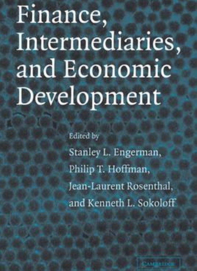 Finance, Intermediaries, and Economic Development 