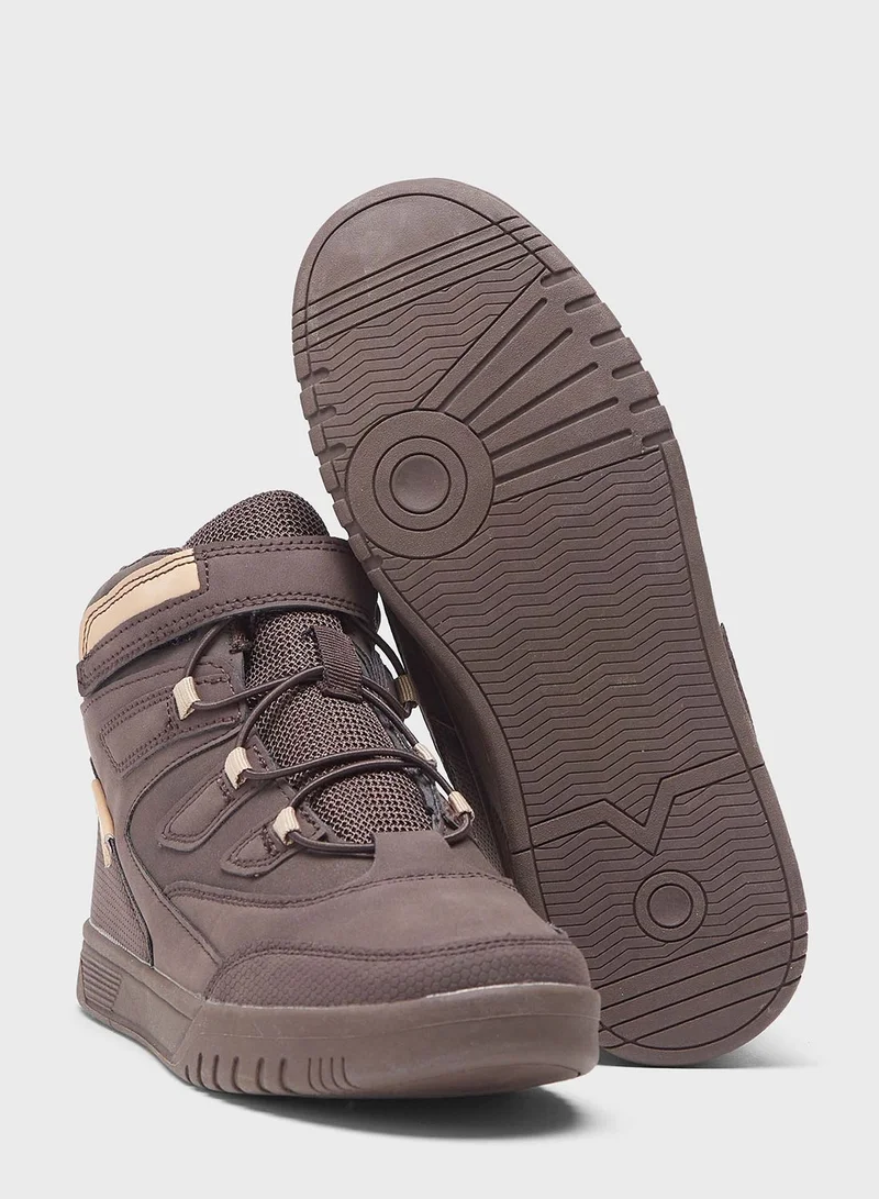 ال بي ال من شو اكسبرس Kids Lace Up Boots