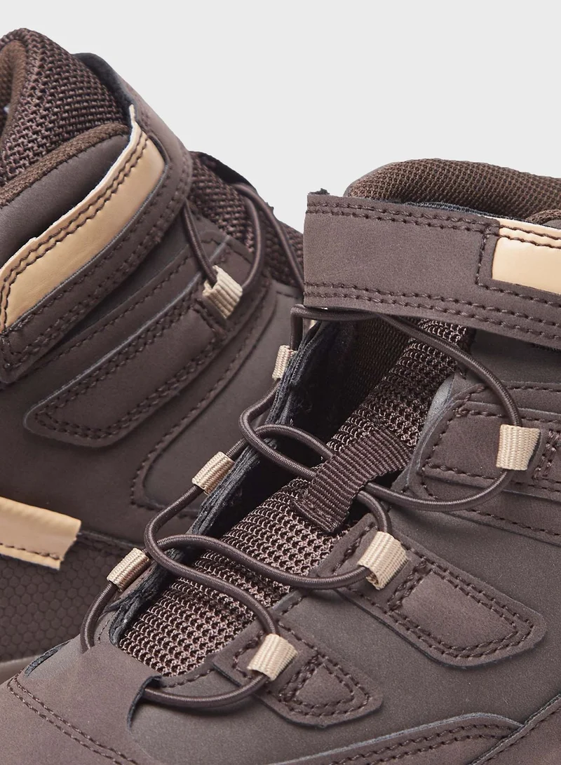 ال بي ال من شو اكسبرس Kids Lace Up Boots