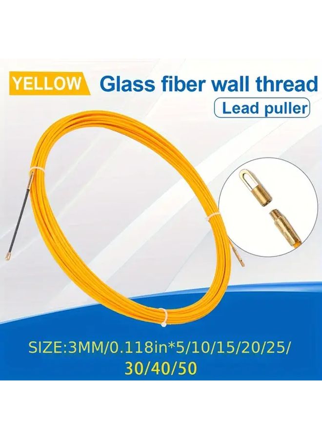 Fiberglass Cable Puller Tape Reel 590.55 Inch For Electrical Telecommunication Wiring - Image 2