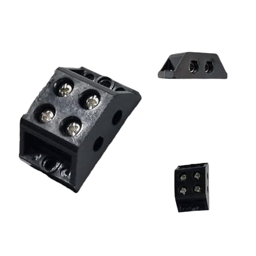 Total Led Ligh Control Panel 30A 2 Way Bakelite Connector Strip Rigid type Double Row Barrier Black Terminal Pack of 1  - Image 3