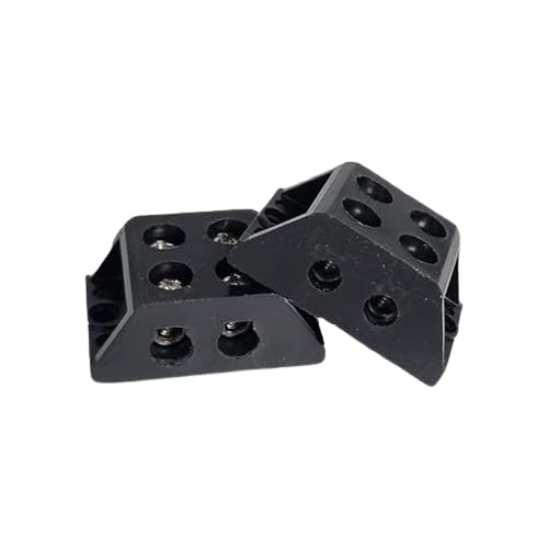 Total Led Ligh Control Panel 30A 2 Way Bakelite Connector Strip Rigid type Double Row Barrier Black Terminal Pack of 1  - Image 2