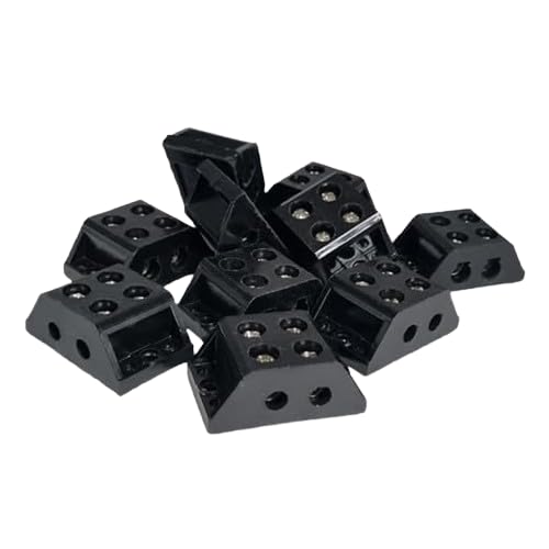 Total Led Ligh Control Panel 30A 2 Way Bakelite Connector Strip Rigid type Double Row Barrier Black Terminal Pack of 1  - Image 4