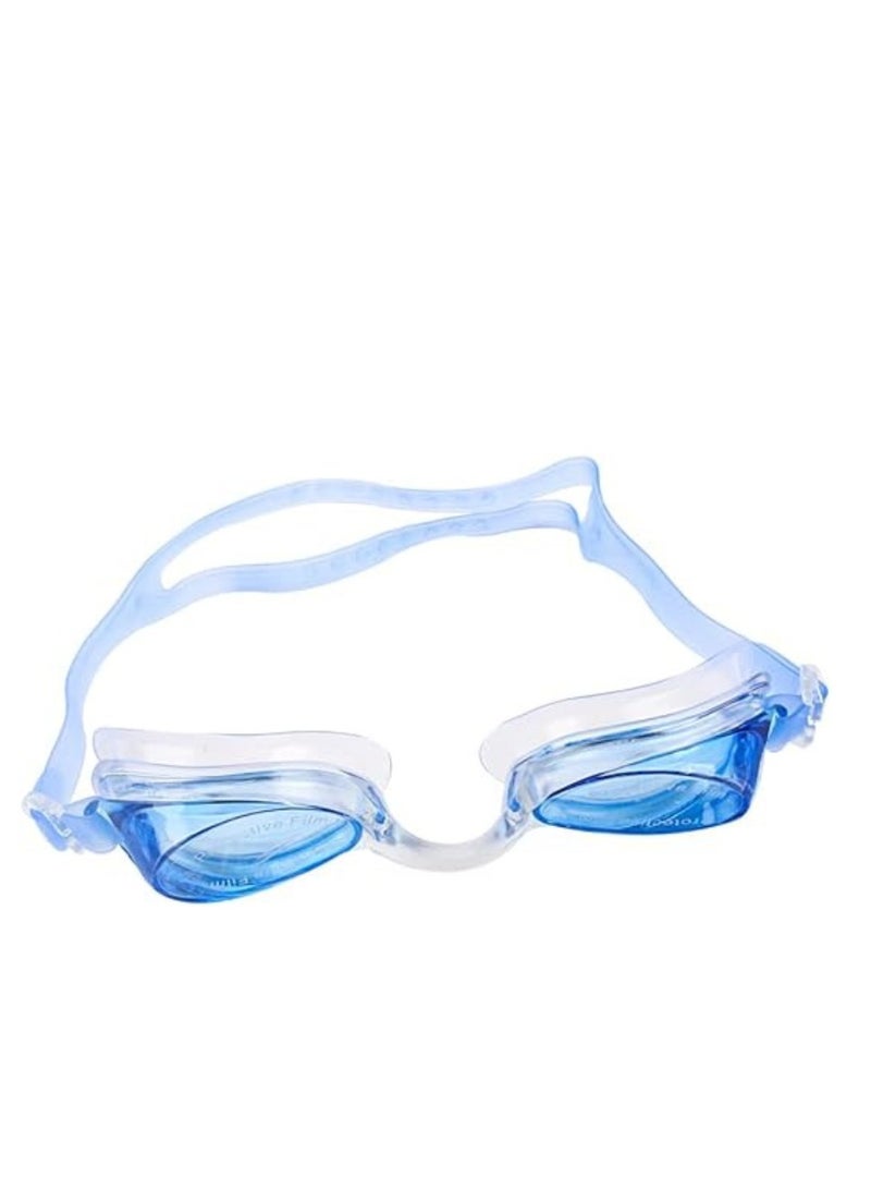 نظارة سباحة سيليكون مدودة سدادات انف متعدد الالوان قطعه واحده - Image 4