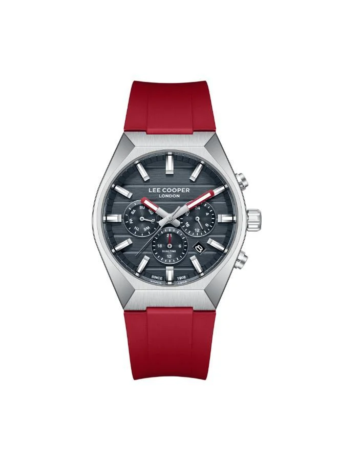 Men's Silicone MULTIFUNCTION Watch LC08388.398 - 41 mm