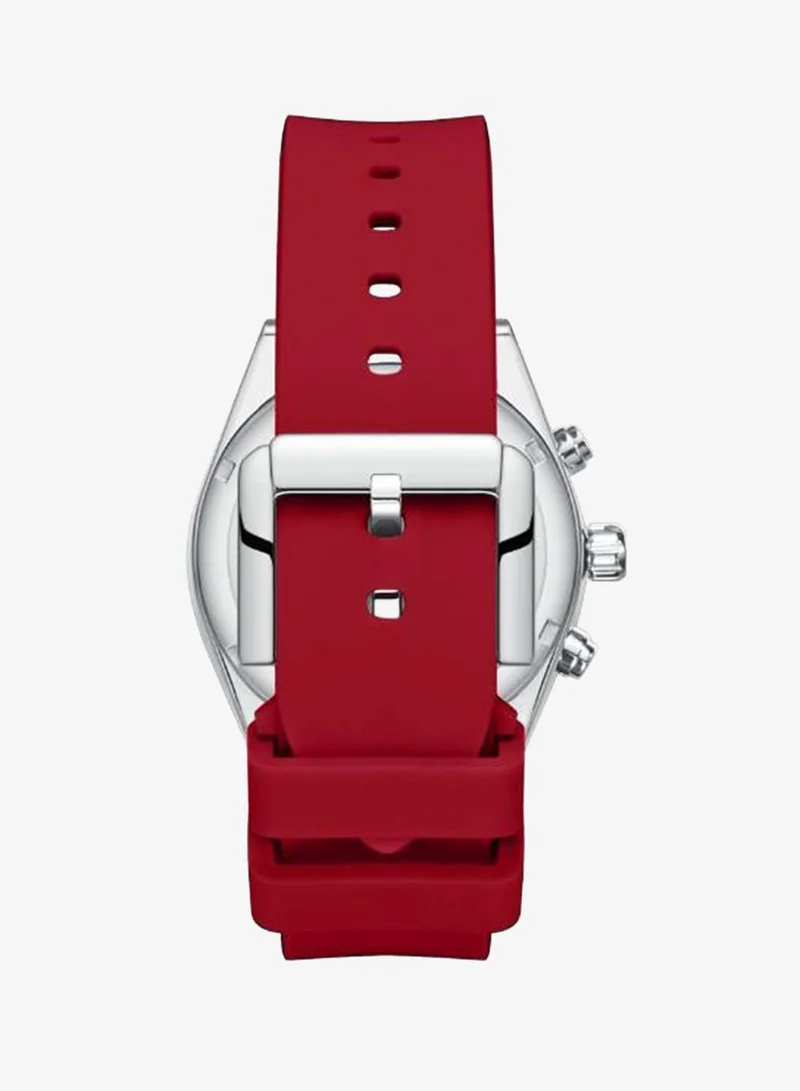 Lee Cooper red Men's Silicone MULTIFUNCTION Watch LC08388.398 - 41 mm for Men | Best Price UAE