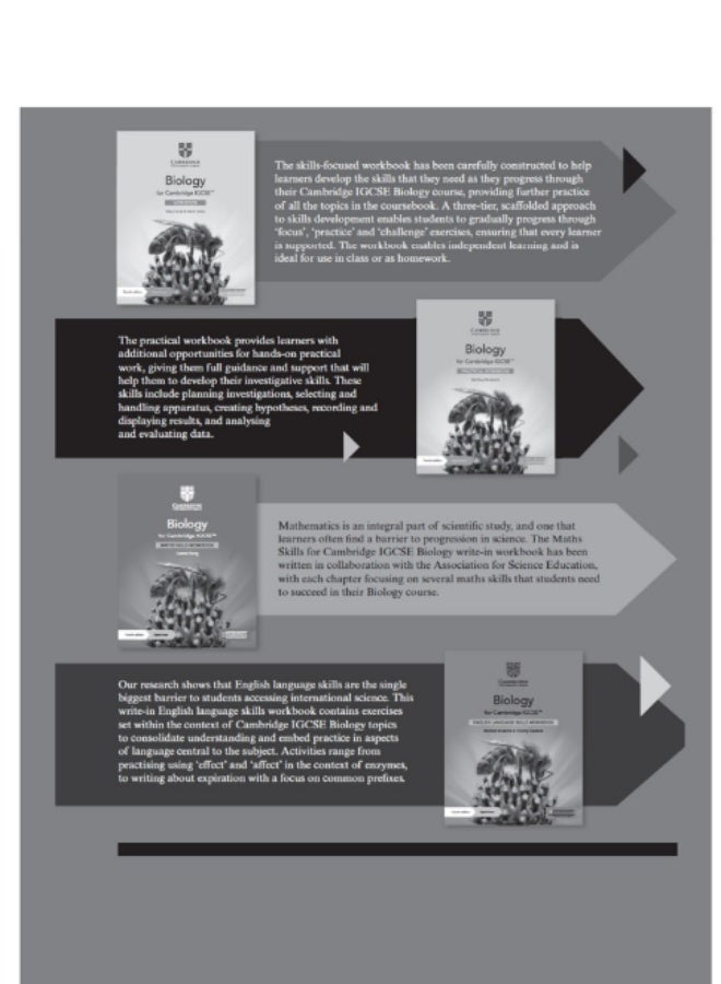 Cambridge IGCSE™ Biology - International General Certificate of Secondary Education _ fourth edition _english language skills workbook - Image 4